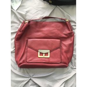 Red leather Marc by Marc Jacobs purse